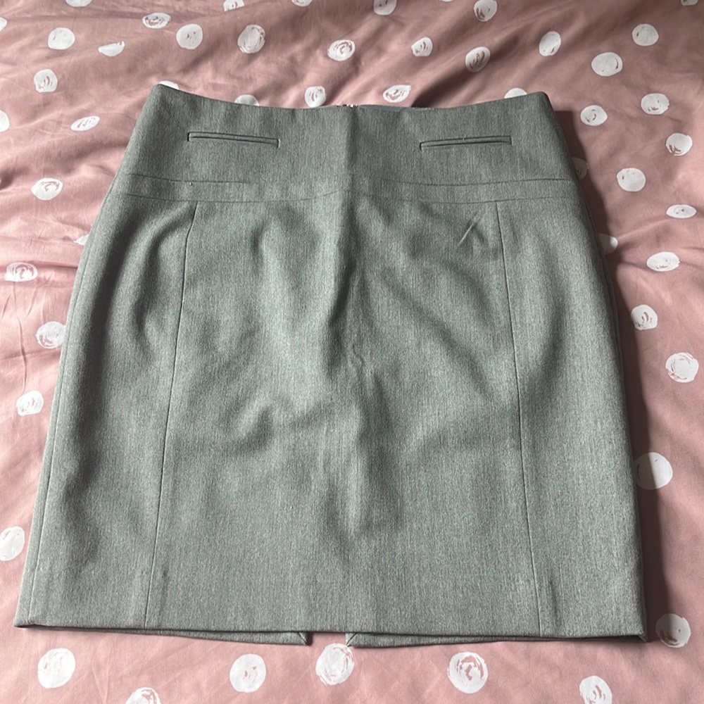 Express Gray Pencil Skirt